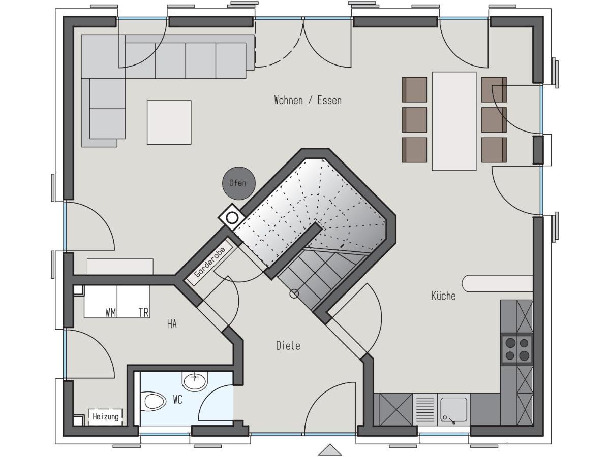 Ferienhaus Schilfrohrsaenger 26 Fuhlendorf  Luaran gambar